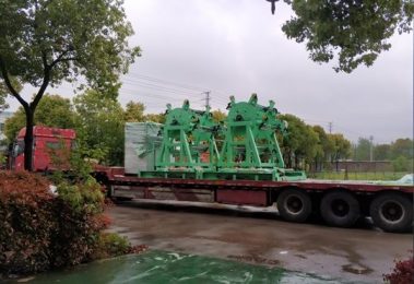 rubber belt building machine