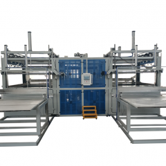dual mold thermoforming machine