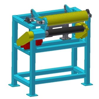 semi auto transfer printer