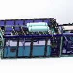 servo turnove cup thermoforming line