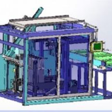 servo turnove cup producing line