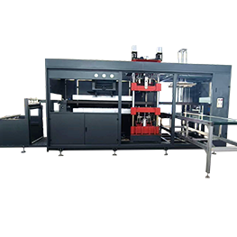 2 Station In-mold Cutting blister Machine