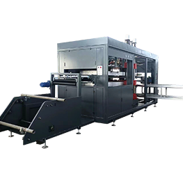 2 station fast food box thermoforming machine