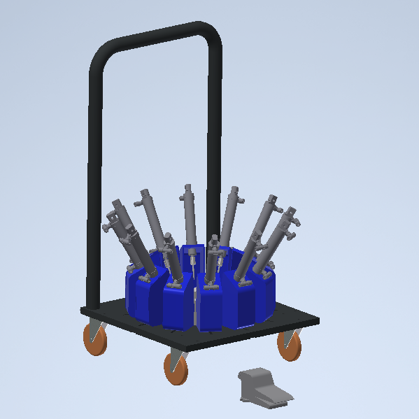 Vertical Holing Machine